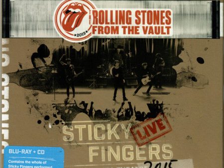 2CD BLU - The Rolling Stones – Sticky Fingers Live At The Fonda Theatre 2015 Hot on Sale