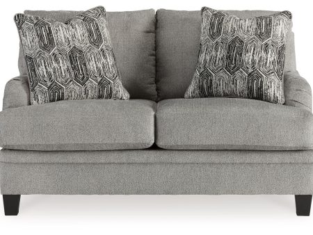 Davinca - Charcoal - Loveseat Hot on Sale