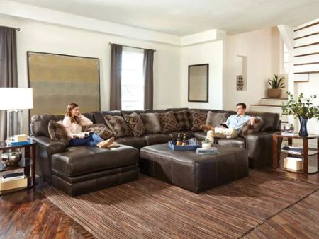 Denali ITALIAN LEATHER Sectional Collection by Jackson Furniture For Cheap