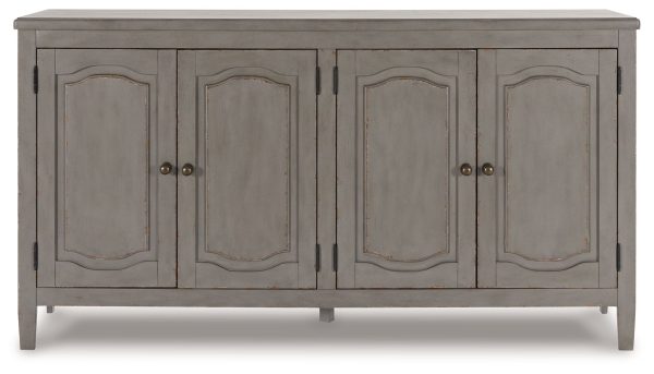 Charina - Antique Gray - Accent Cabinet For Discount