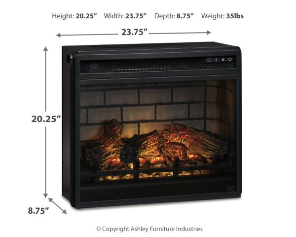 Entertainment Accessories - Fireplace Insert Infrared Fashion