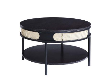 Colson - Coffee Table - Black Finish Hot on Sale