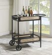 Colson - Serving Cart - Black Finish Hot on Sale