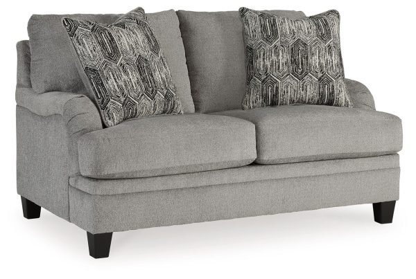 Davinca - Charcoal - Loveseat Hot on Sale