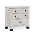 Harper Springs - Drawer Nightstand - Silo White Hot on Sale