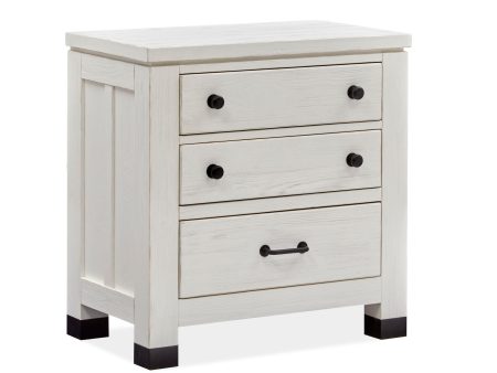 Harper Springs - Drawer Nightstand - Silo White Hot on Sale