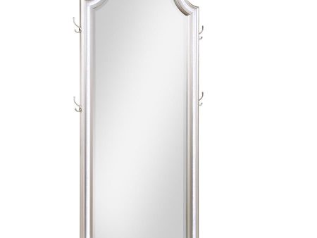 Evangeline - Full Length LED Light Floor Mirror - Silver Oak For Discount