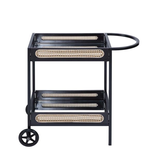 Colson - Serving Cart - Black Finish Hot on Sale