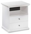 Bostwick - White - One Drawer Night Stand Hot on Sale