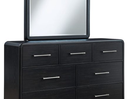 Rowanbeck - Black - Dresser And Mirror Supply