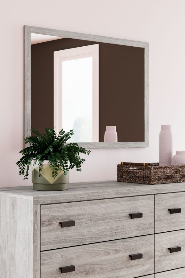 Vessalli - Gray - Dresser And Mirror For Sale