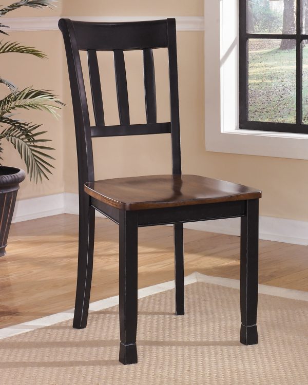 Owingsville - Black   Brown - Dining Room Side Chair (Set of 2) Online Hot Sale