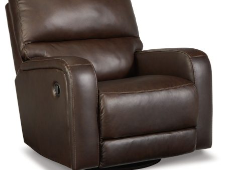 Emberla - Coffee - Swivel Glider Recliner Online Hot Sale