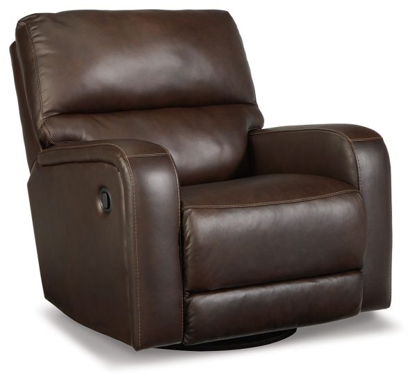 Emberla - Coffee - Swivel Glider Recliner Online Hot Sale