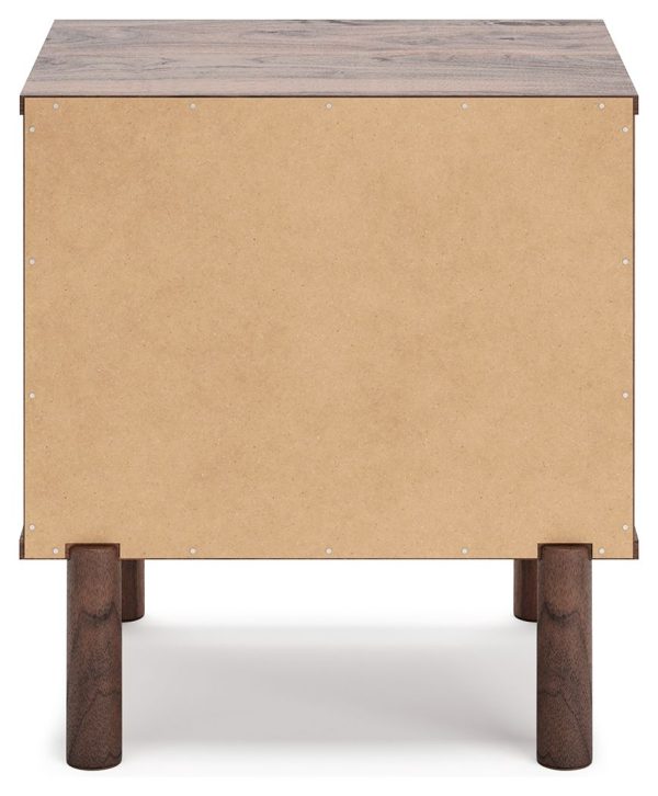 Calverson - Mocha - One Drawer Night Stand - Medium Online now