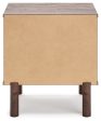 Calverson - Mocha - One Drawer Night Stand - Medium Online now