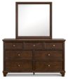 Danabrin - Brown - Dresser And Mirror For Cheap