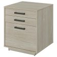 Loomis - 3-Drawer Home Office File Cabinet - Whitewashed Gray Cheap