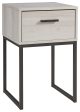 Socalle - Light Natural - One Drawer Night Stand - Vinyl-Wrapped For Discount