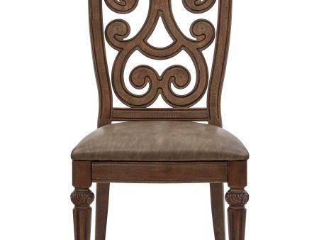 Durango - Wood Dining Side Chair With Upholstered Seat (Set of 2) - Willadeene Brown Hot on Sale