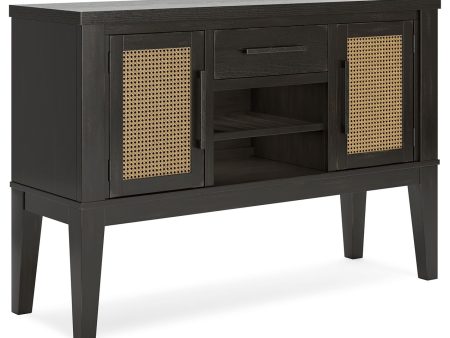 Galliden - Black - Dining Room Server Online Sale