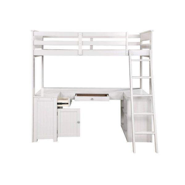 Ambar - Loft Bed - Light Gray Hot on Sale