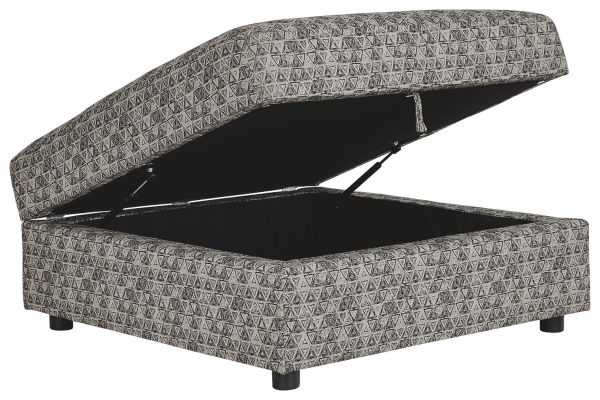 Kellway - Bisque - Ottoman With Storage Online