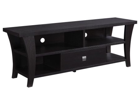 Anita - 1-Drawer Engineered Wood TV Stand - Cappuccino Discount