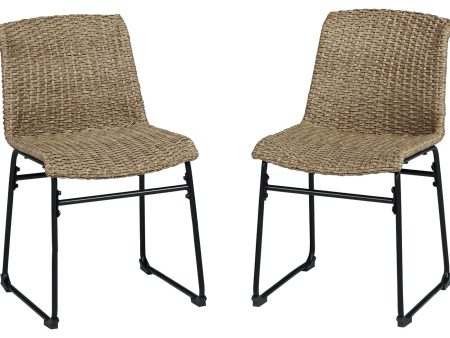 Amaris - Brown   Black - Chair (Set of 2) Cheap