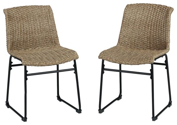 Amaris - Brown   Black - Chair (Set of 2) Cheap