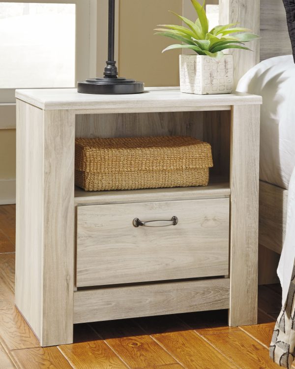 Bellaby - Whitewash - One Drawer Night Stand Online Sale