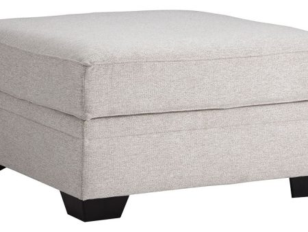 Dellara - Chalk - Ottoman With Storage Online Hot Sale