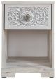 Paxberry - Whitewash - One Drawer Night Stand - Open Cubby Online Sale