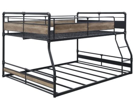 Cordelia - Bunk Bed - Antique Oak, Sandy Black & Dark Bronze Hand-Brushed Finish Sale