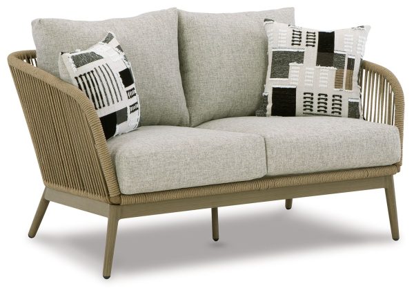 Swiss Valley - Beige - Loveseat w Cushion Discount