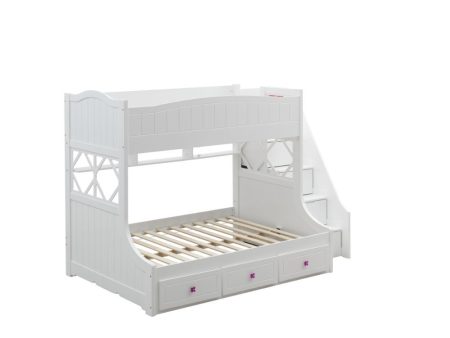 Meyer - Twin Over Full Bunk Bed - White Online now