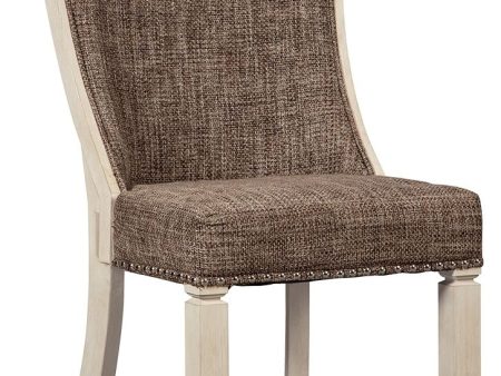 Bolanburg - Brown   Beige - Dining UPH Side Chair (Set of 2) - Lattice Back For Cheap