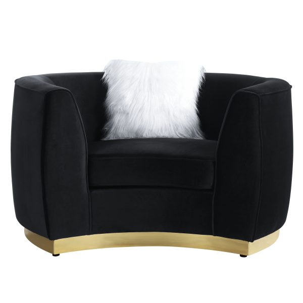 Achelle - Chair - Black Velvet Supply