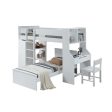 Ragna - Loft Bed - White Discount