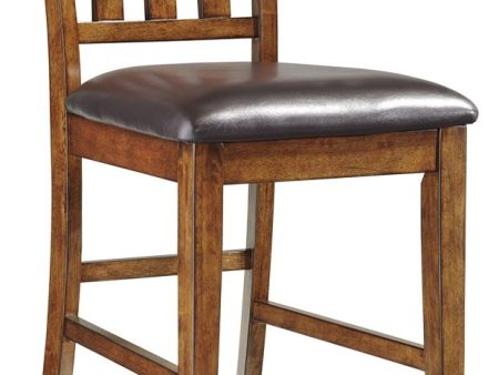 Ralene - Medium Brown - Upholstered Barstool (Set of 2) Fashion