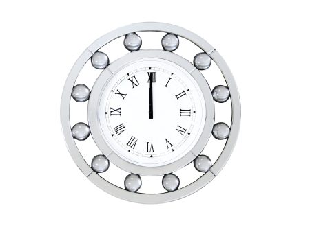 Boffa - Wall Clock - Mirrored on Sale