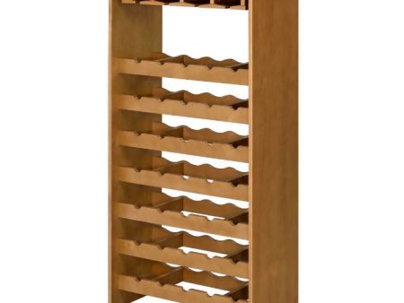 Hanzi - Wine Cabinet - Oak Finish Online Hot Sale