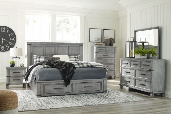 Russelyn - Gray - Dresser, Mirror Online Hot Sale