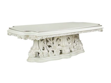 Adara - Dining Table - Antique White Finish Cheap