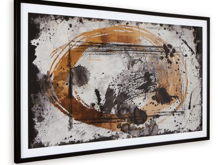 Clefting - Black   Caramel   Tan - Wall Art Online Hot Sale