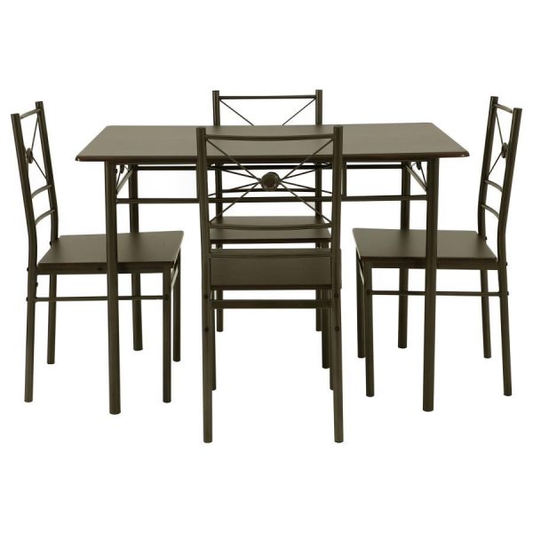 Anna - 5-Piece Rectangular Dining Set For Cheap