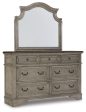 Lodenbay - Antique Gray - Dresser, Mirror Hot on Sale