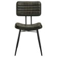 Misty - Leather Upholstered Dining Chair (Set of 2) - Espresso Supply