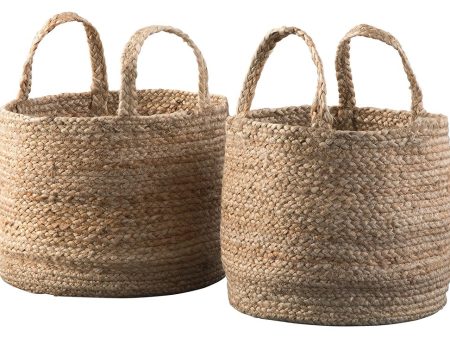 Brayton - Natural - Basket Set (Set of 2) Discount