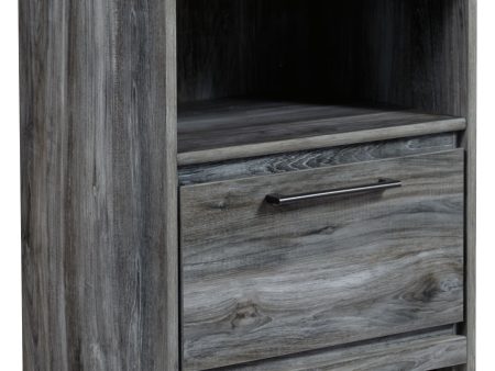 Baystorm - Gray - One Drawer Night Stand Fashion